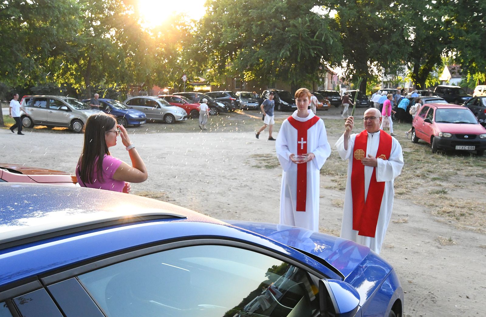 Szent Kristóf búcsú Maroshegyen - áldást kértek a járművekre